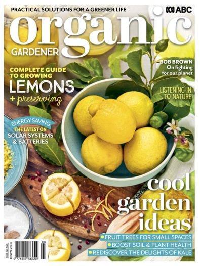 ABC Organic Gardener magazine cover