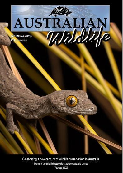 Australian Wildlife magazine cover