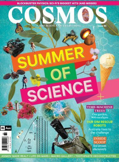 Cosmos magazine cover