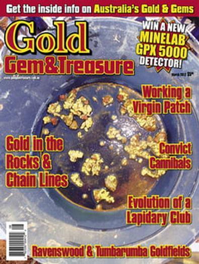 Australian Gold Gem & Treasure magazine cover