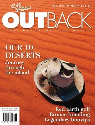 R.M.Williams Outback magazine cover