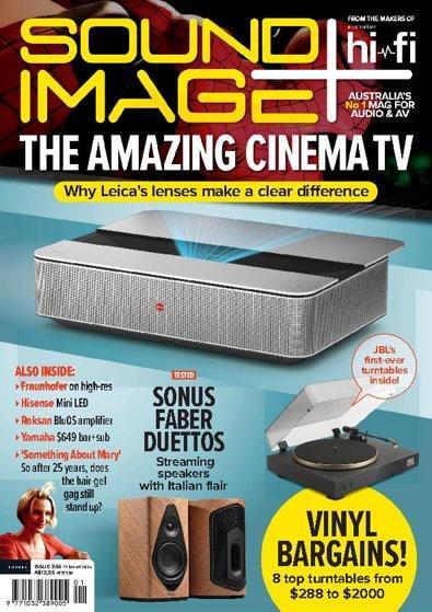 Sound and Image magazine cover