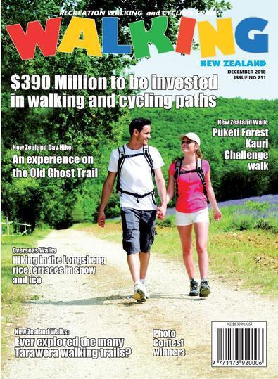 Walking New Zealand magazine cover