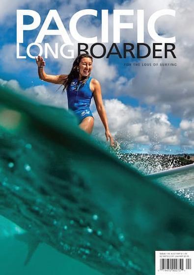 Pacific Longboarder Magazine cover