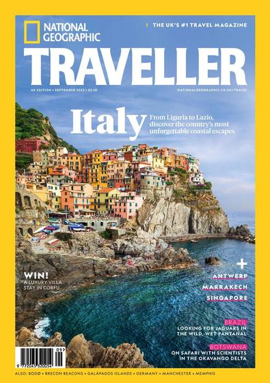 National Geographic Traveller UK magazine cover