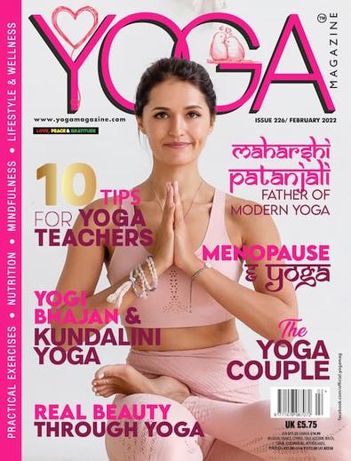 Yoga Magazine cover