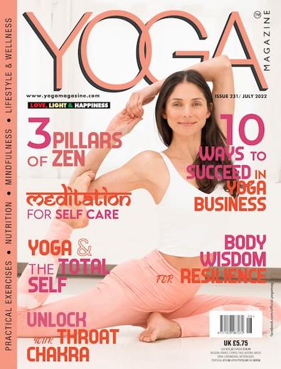 Yoga Magazine cover