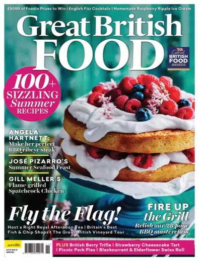 Great British Food magazine cover