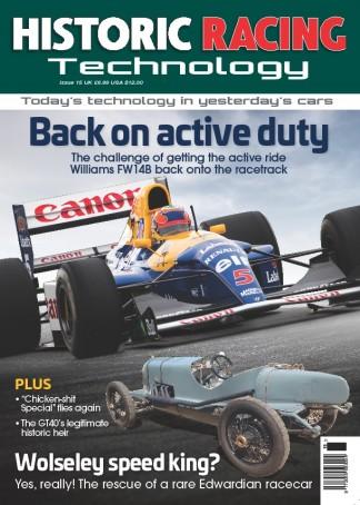 Historic Racing Technology magazine cover