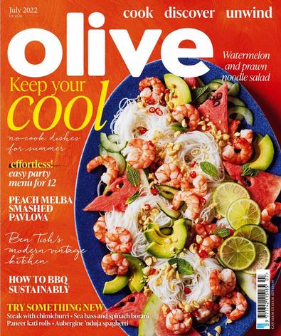 Olive magazine cover