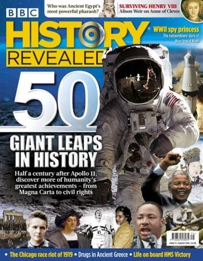 BBC History Revealed magazine cover