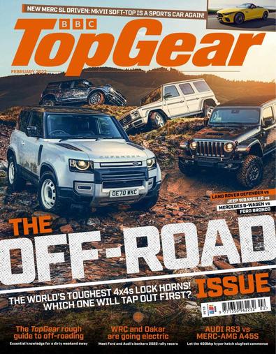 BBC Top Gear magazine cover