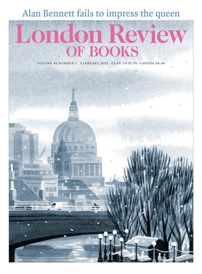 London Review Of Books magazine cover