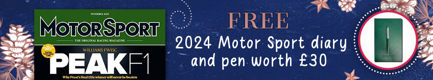 motorsport magazine subscription, get a free gift worth £30