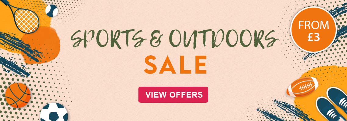 Sports & Outdoors sale from £3