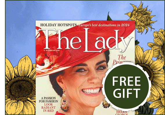 The Lady, free gift worth £20 